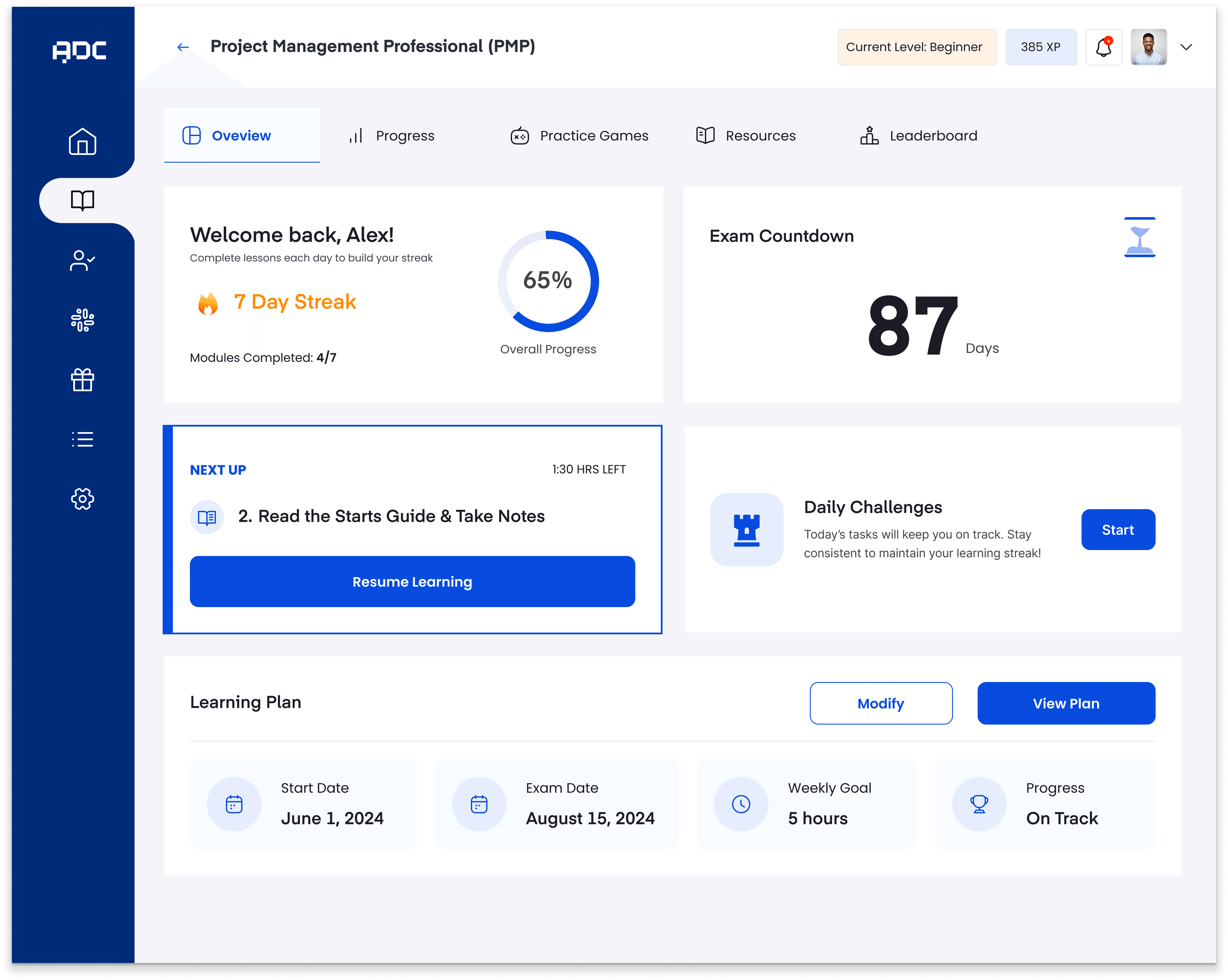 Learning overview